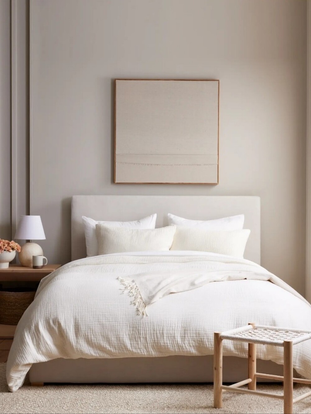 Quince Airy Organic Duvet Cover "Undyed" Sz King NWT